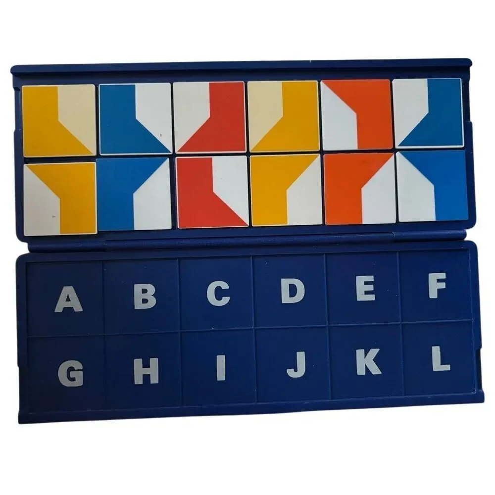 Discovery Toys Think-It-Through Tiles 1989